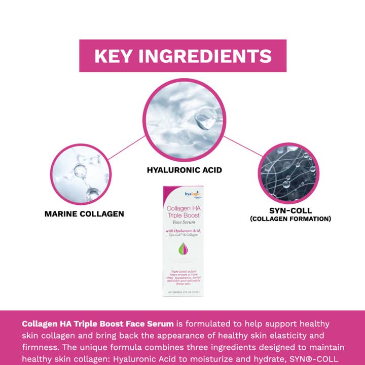 Hyalogic - Venta al por mayor Sérum facial - Colágeno HA Triple Boost4