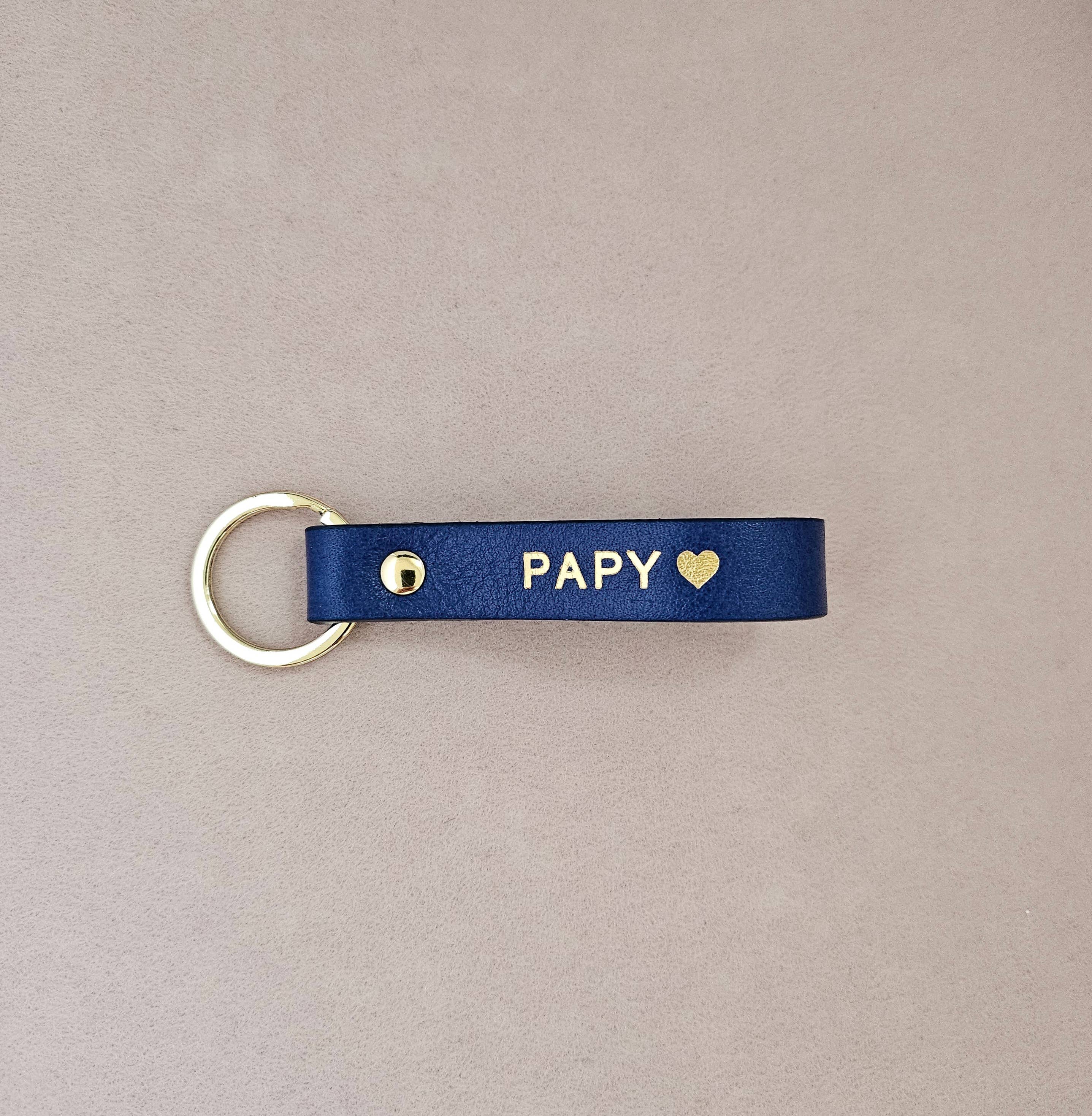 Royal marais - Wholesale Keychain - Unisex - Grandfa/grandma leather keychain5