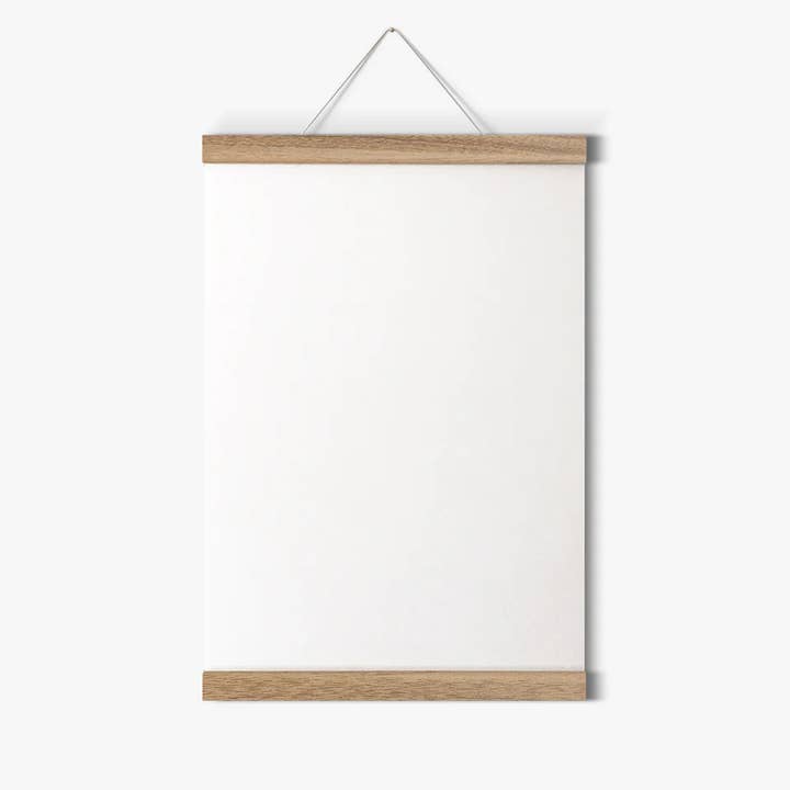 typealive - Wholesale Poster - Magnetic poster strip/oak (various formats)1