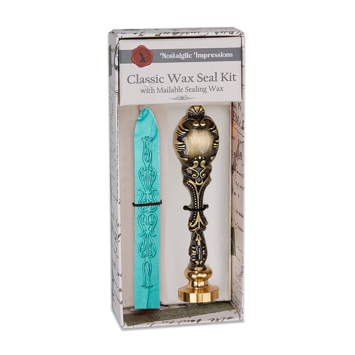 Freund Mayer & Co. - Wholesale Sealing Wax - Vintage Metal handle Wax Seal Kits-9 popular symbols9