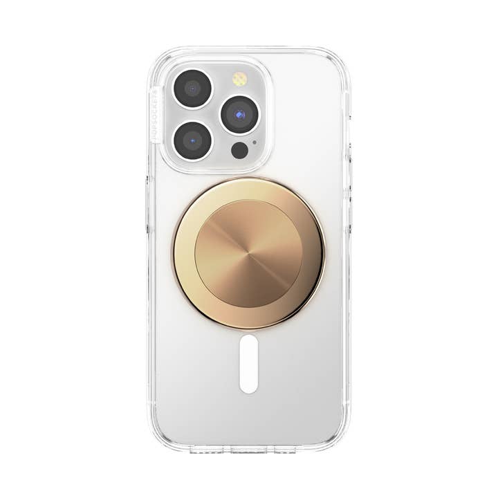 PopSockets - Wholesale Phone Grip - PopSockets MagSafe Phone Grip - Aluminum Radial Gold6