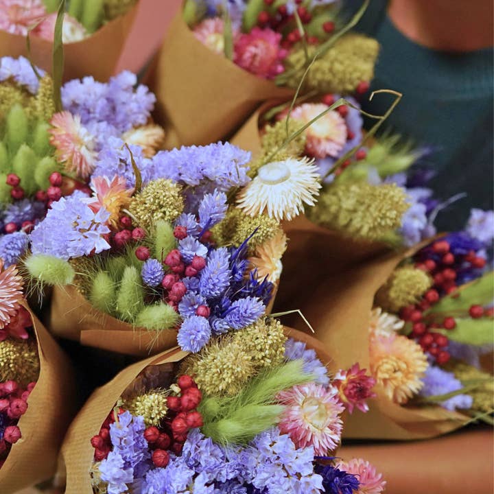 Wildflowers by Floriette - Wholesale Dried/Pressed Flowers - Dried Flowers - Market More - Purple Dusk