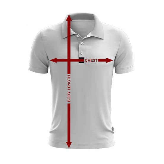 Midnight Bone Fish Golf poloshirt for engroshandel hos Eagle Six Gear