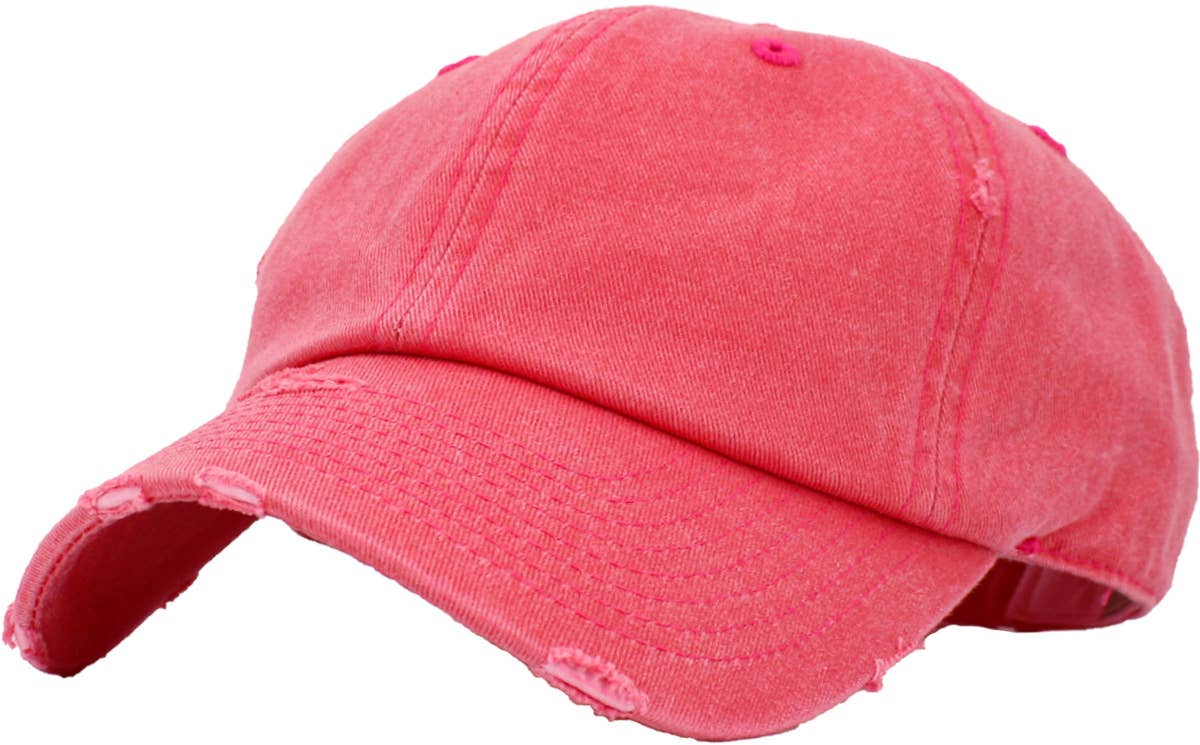 KBETHOS - Wholesale Baseball Cap - Unisex - Vintage Distressed Washed Style Baseball Caps125