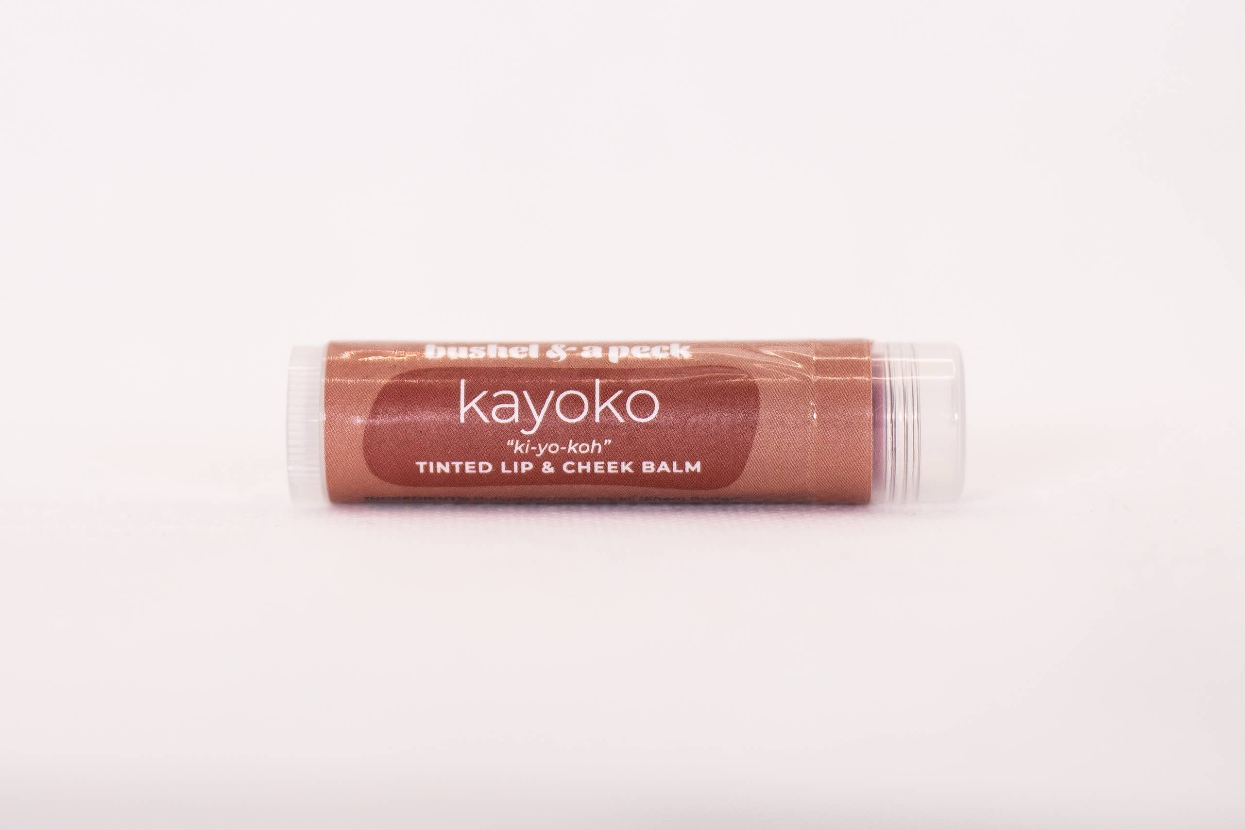 Bushel & a Peck Organic Skincare and Beauty - Wholesale Lip Stain/Dye/Tint - Mini Kayoko Tinted Lip + Cheek Balm