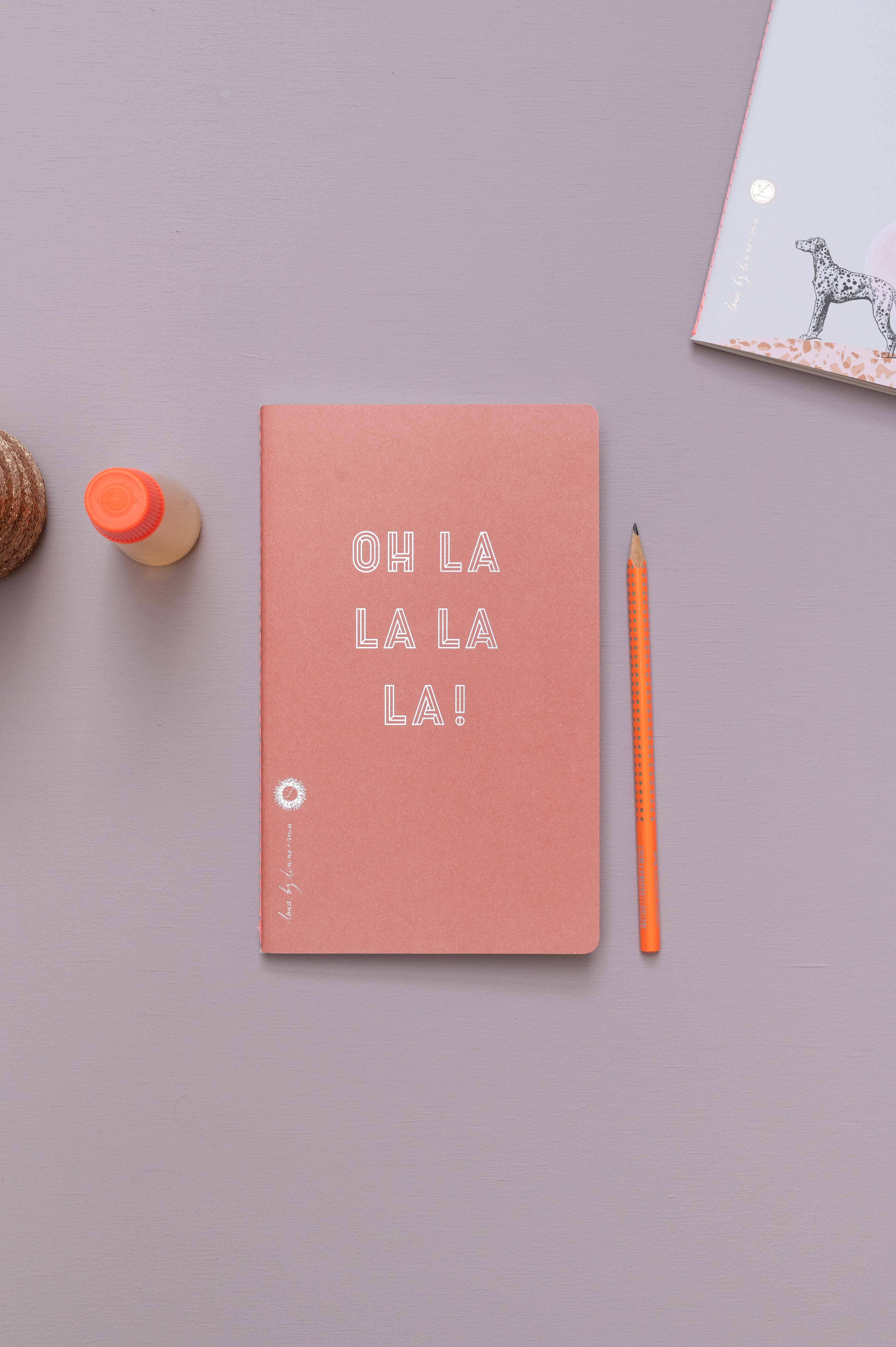 Tinne Mia – wholesale Anteckningsbok – Bullet journal 13x21 cm - Dalmi Dog2