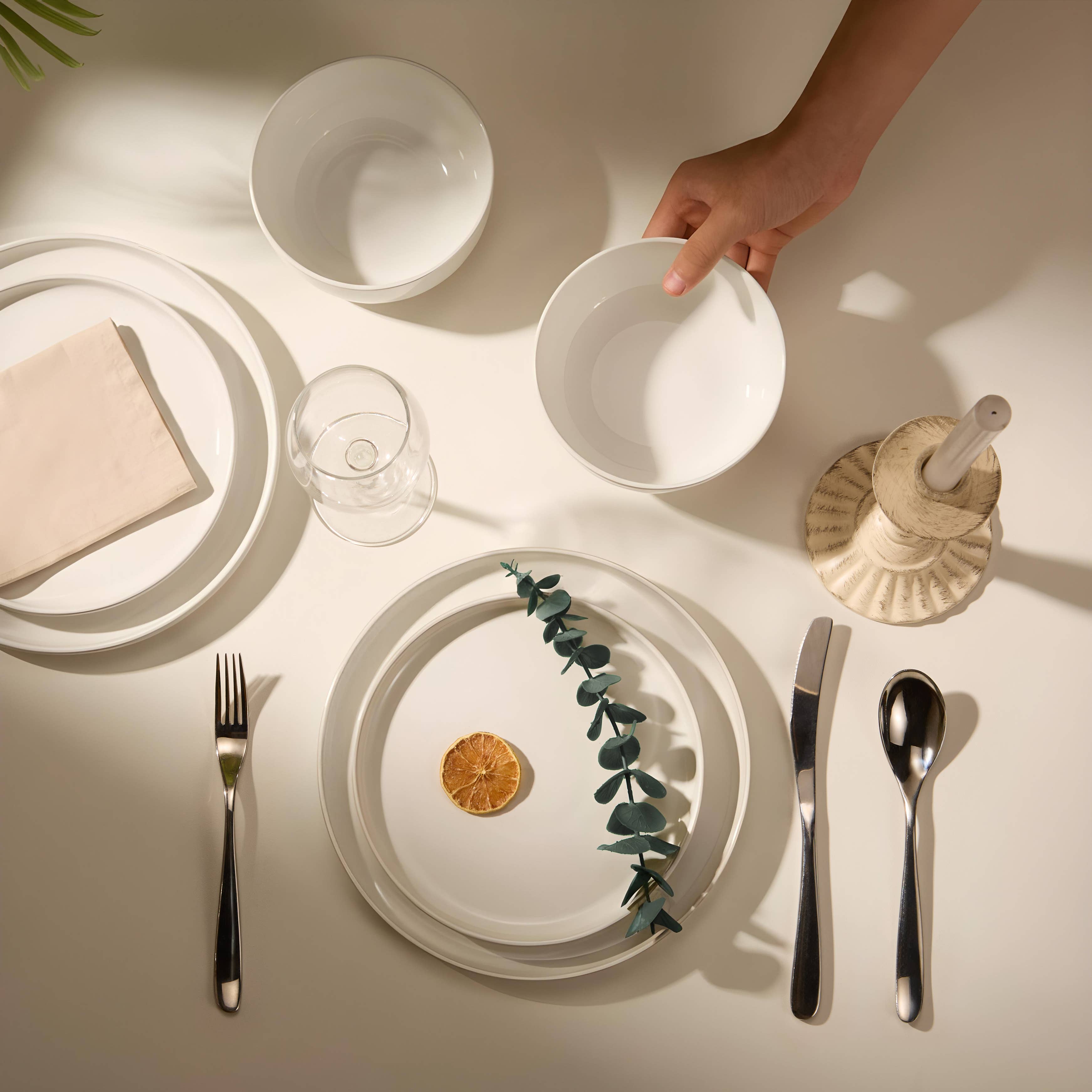 Kook - Wholesale Dinnerware Set - Kook Dinnerware Set, 12 Piece, Ceramic, Cambridge Classics
6