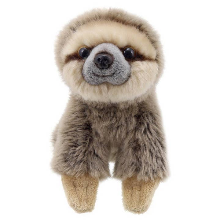 Wilberry Mini Sloth Plush Toy for wholesale by The Puppet Company (US)
