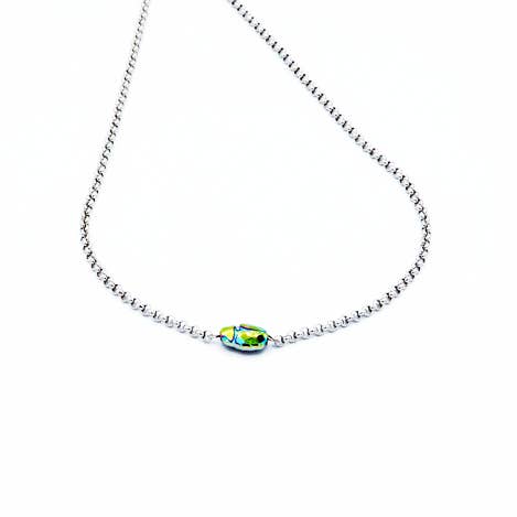 Scarabee Green Ketting for wholesale by Beau Accessoires