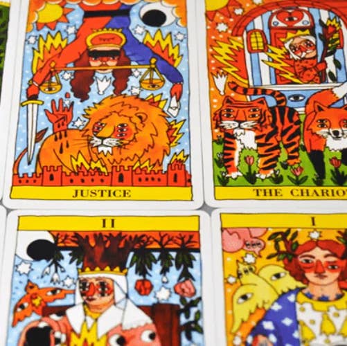Cardshouse - Wholesale Tarot Cards - Tarot Del Fuego Deck Fournier7
