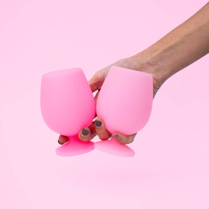 porter green | style + sustainability - Wholesale Wine glass - Rose | Stemm | Silicone Unbreakable Wine Glasses3