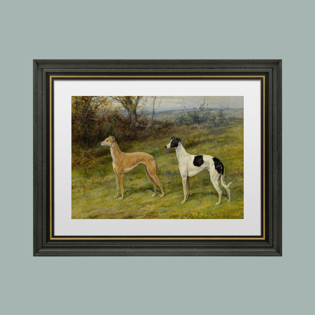Sea to Skye - Wholesale Art Print - Greyhounds in Wales Antique Art Print6