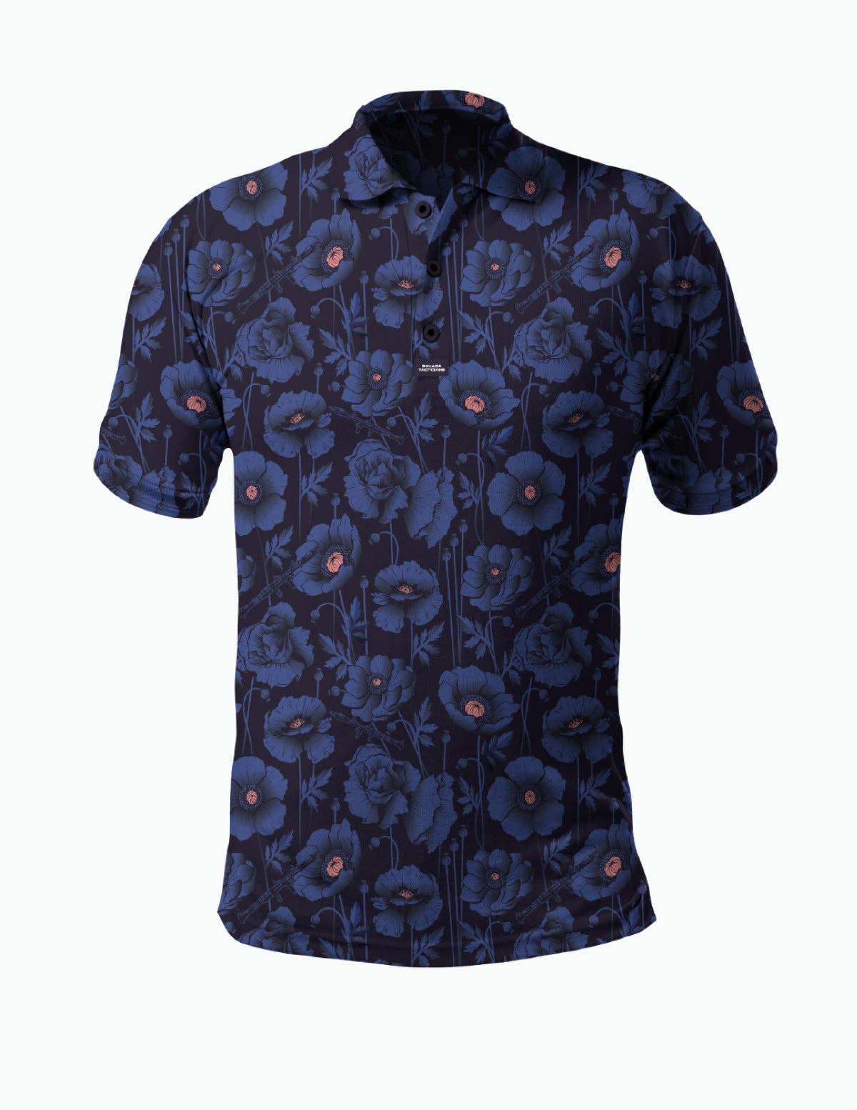 SAVAGE TACTICIANS - Wholesale Polo - Men's - Performance Polo - Aye Poppy0