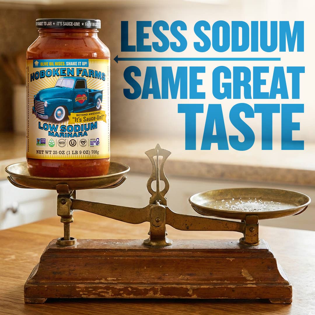 Hoboken Farms - Wholesale Pasta Sauce - Hoboken Farms Low Sodium Marinara 6 Pack2