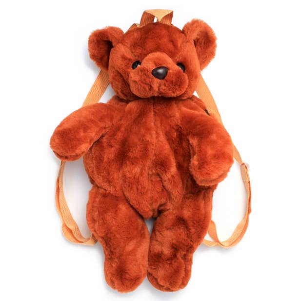 Inca UK - Vendita all'ingrosso Zaino - Bambini - Zaino a forma di orso di peluche marrone