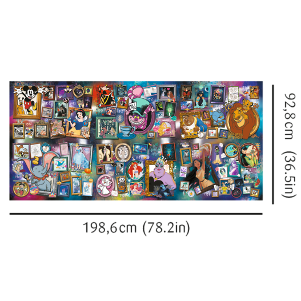 Trefl USA - Wholesale Puzzle - Adult - Trefl Prime 9000 Piece Puzzle - The Greatest Disney Collection4