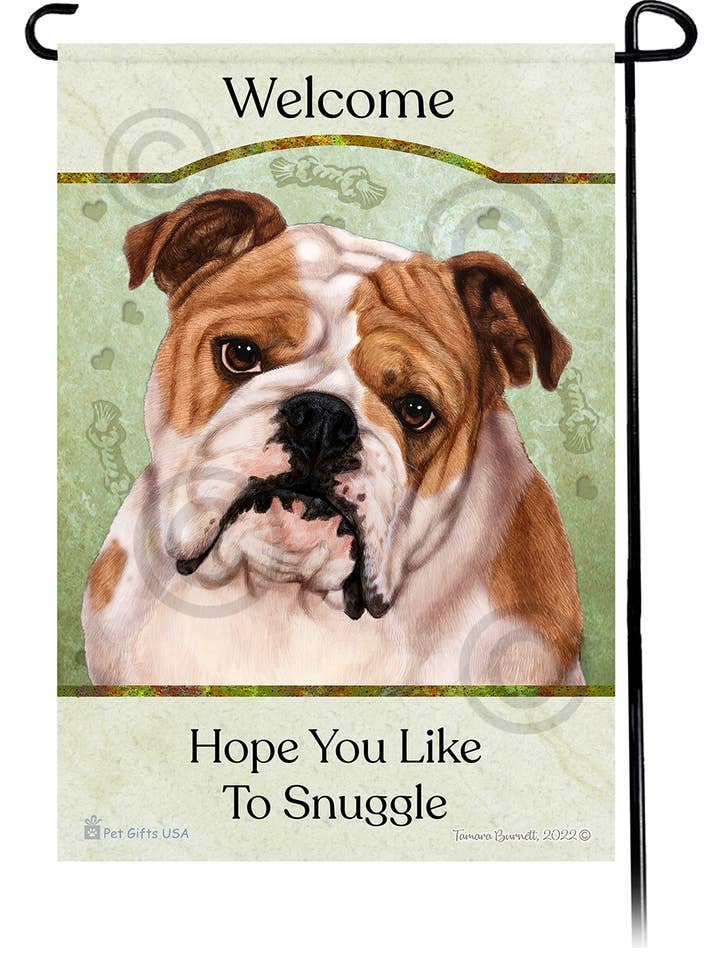English Bulldog Tan & White Hope You're Ready To Snuggl... for wholesale by Pet Gifts USA, LLC