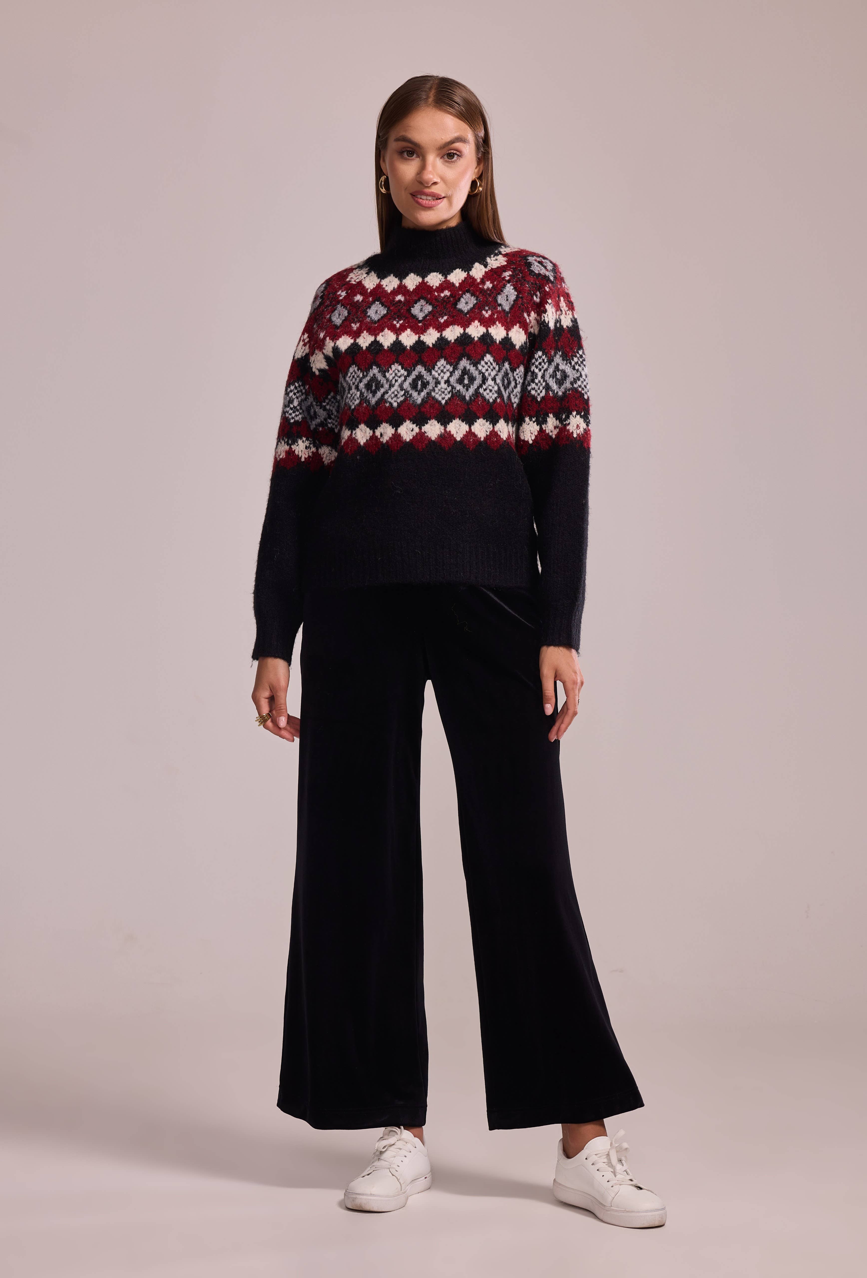 Cherry Paris - Wholesale Knit Sweater - Women's - Pull Yaelle - IH2563415