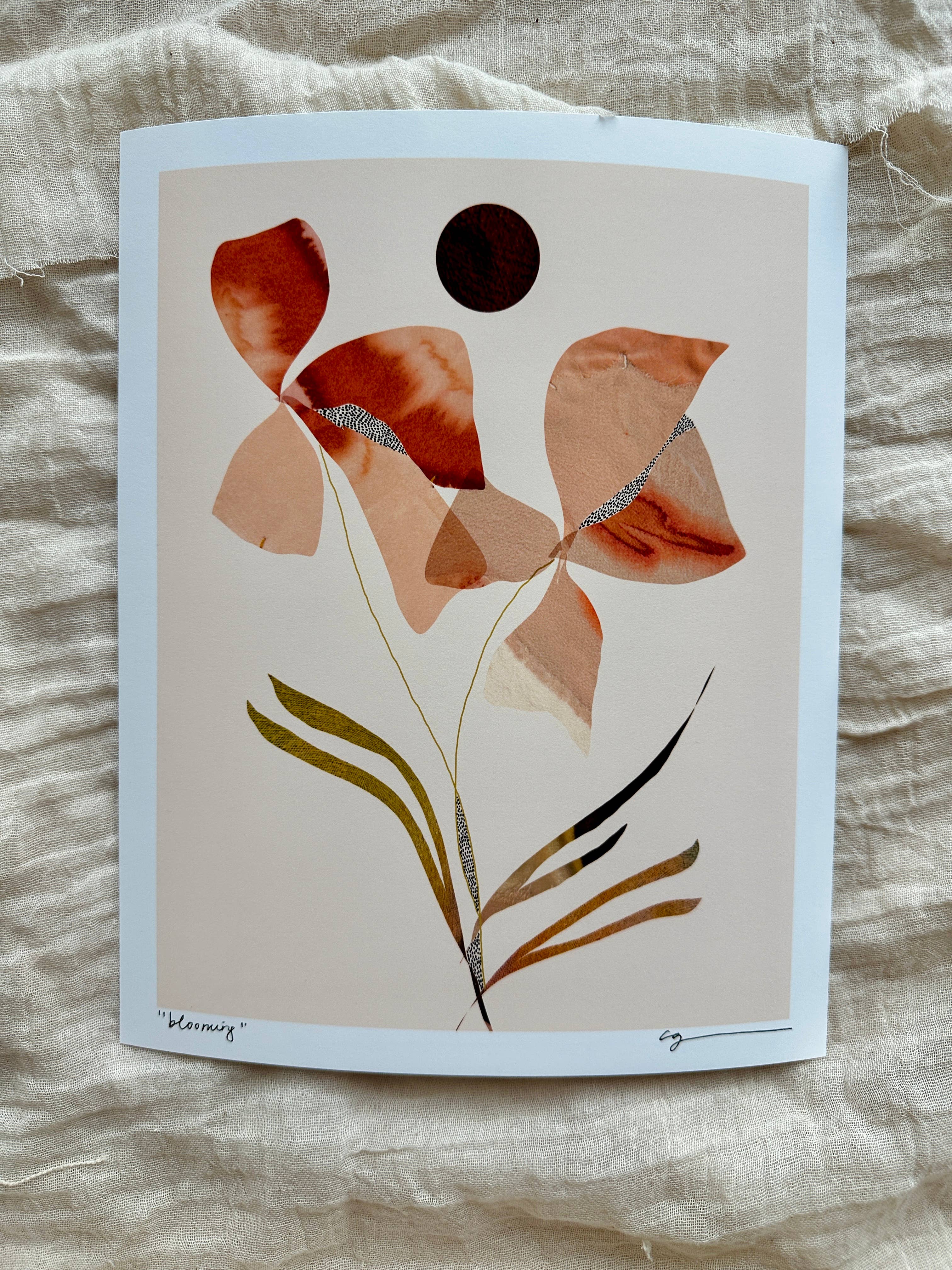 Courtney Griffin Art - Wholesale Art Print - "blooming" fine art print2