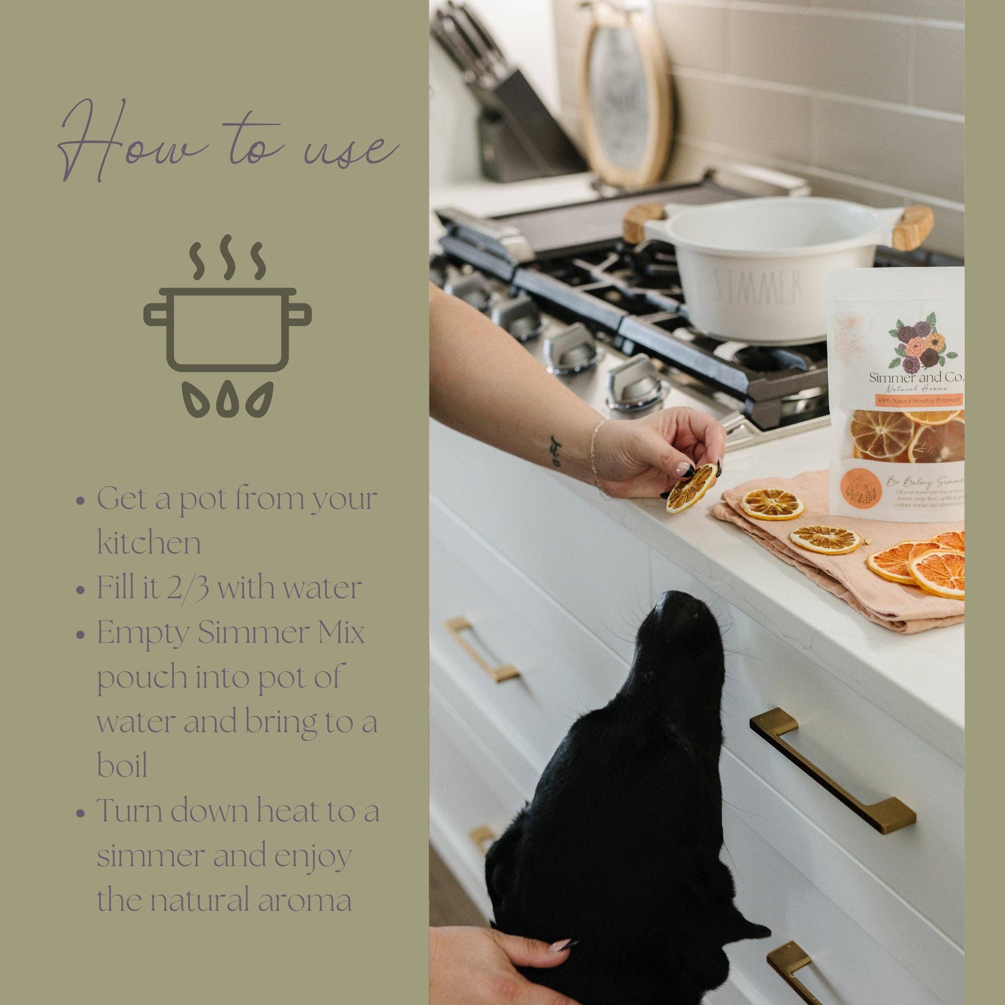 Simmer and Co Natural Aroma – wholesale Potpourri – Be Balmy Simmer Pot Mix, Natural Citrus Grove Aroma5