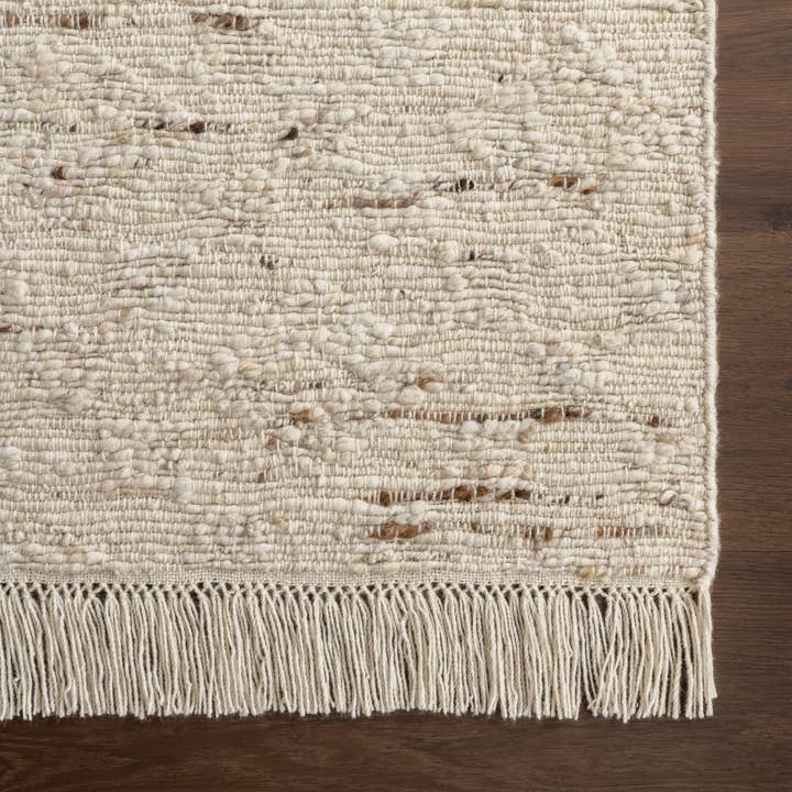 Ivory Frenshe Interiors x Rugs USA Diamond Trellis Wool Area Rug for wholesale on Faire2