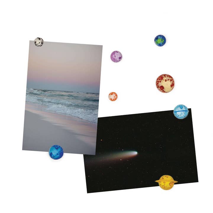 Three by Three Seattle - Wholesale Magnet - planet magnets2