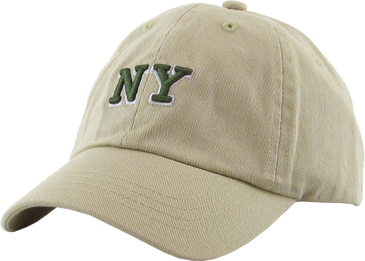 KBETHOS - Wholesale Baseball Cap - Kids - Kids NY Low Profile Cotton Baseball Cap5