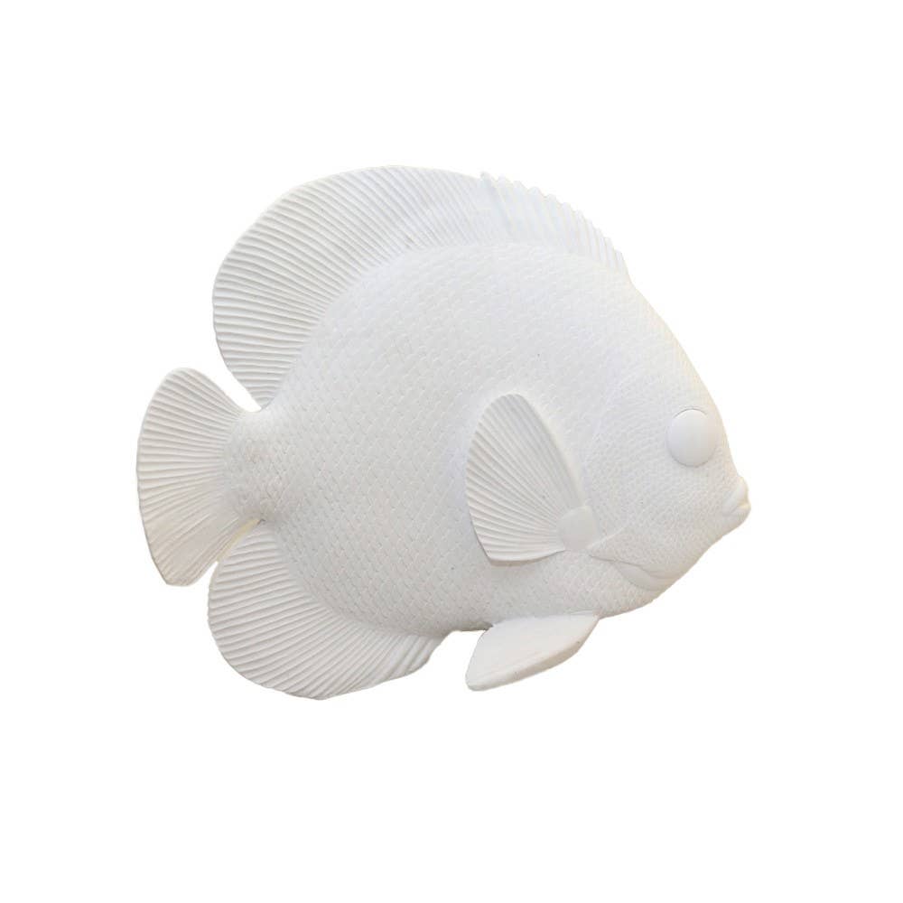 AULICA - Wholesale Decorative Figurine - Decorative white fish 29x12x23cm