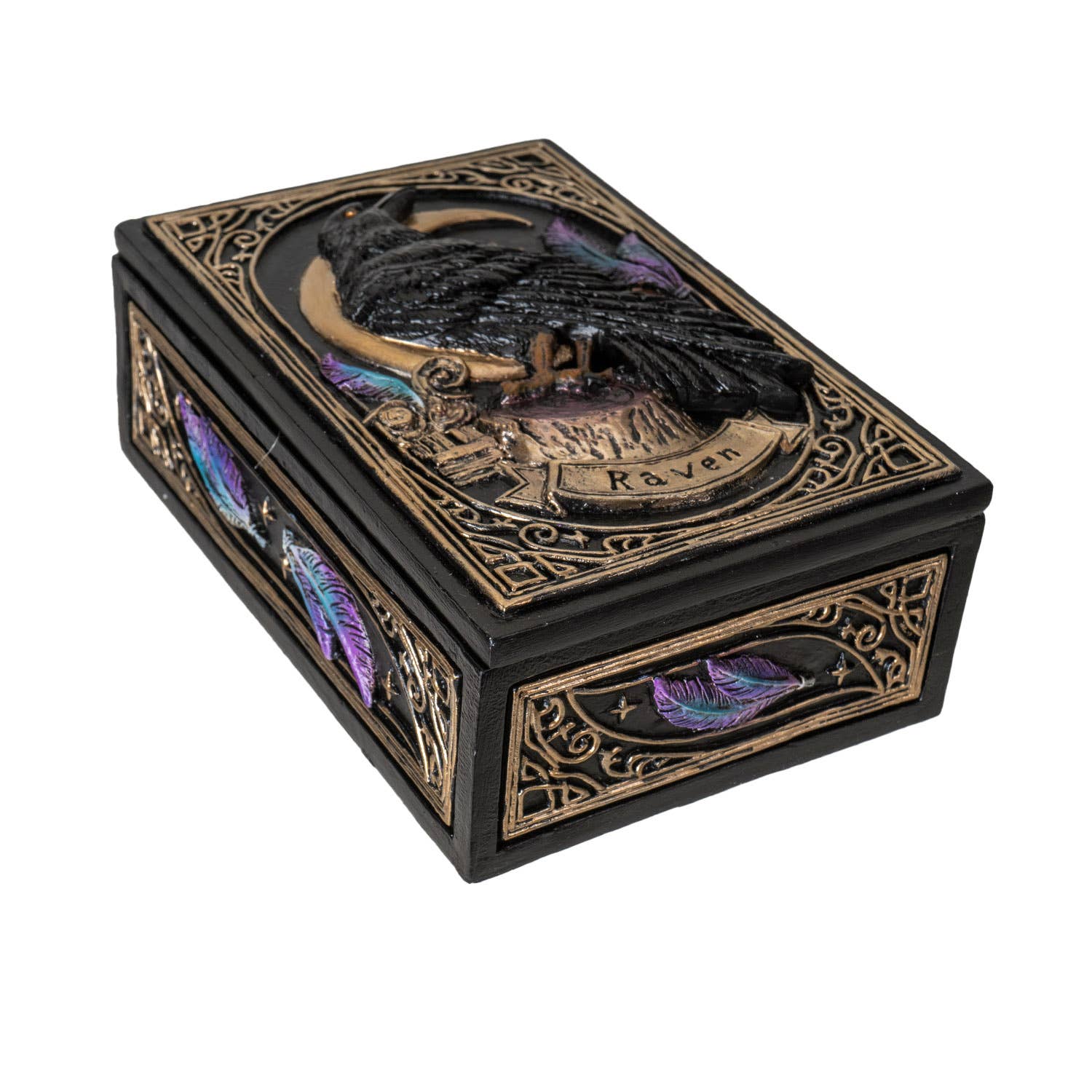 Pacific Trading - Wholesale Decorative Box - Raven Tarot Box4