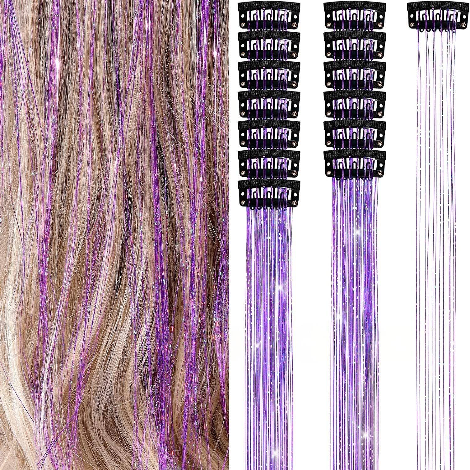 AK Brand - Wholesale Haar extensions - 20 inch glinsterende haartinsels voor extensions kit2