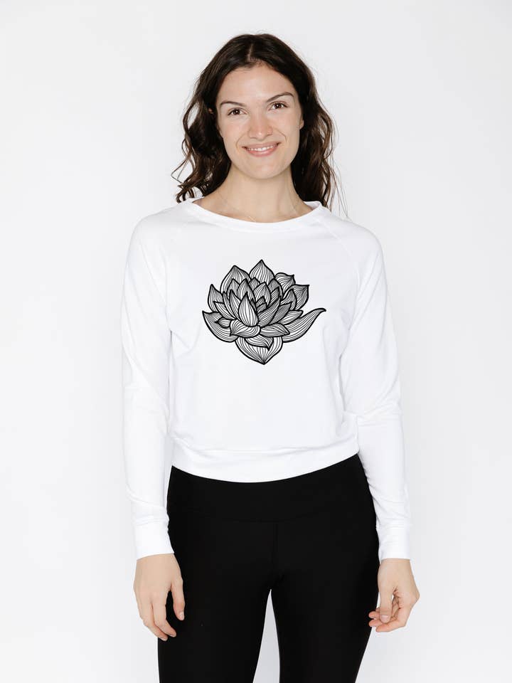 Pulôver - Lótus por atacado de Nominou Designs