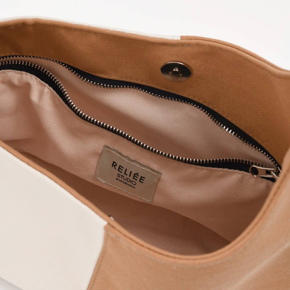 Reliée Studio - Vente Sac à bandoulière – femme - Sac asymétrique bicolore Simona14