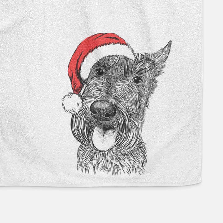 Serviette à main Magnus the Scottish Terrier pour la vente par Inkopious