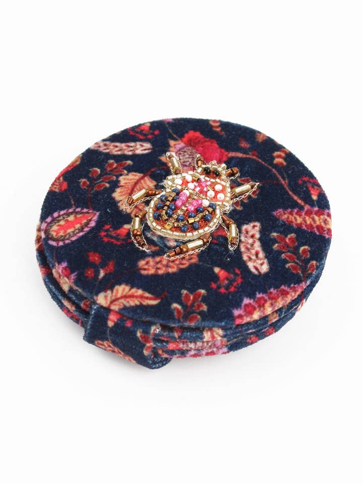 AUTUMN BEETLE COMPACT MIRROR for wholesale by My Doris