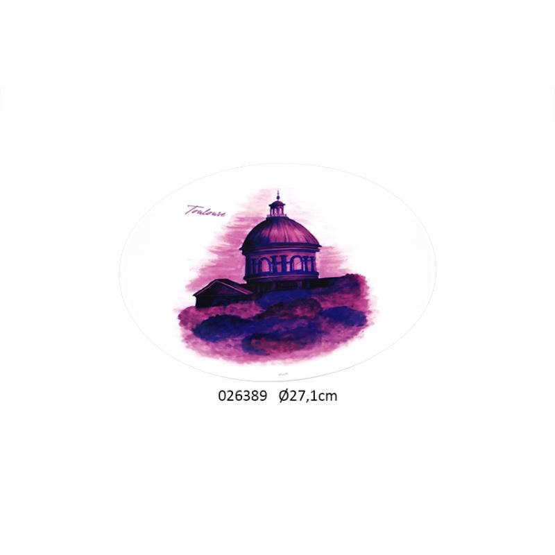 Faye - Wholesale Dinner Plate - 'Pink City' Plate Ø27.1 cm