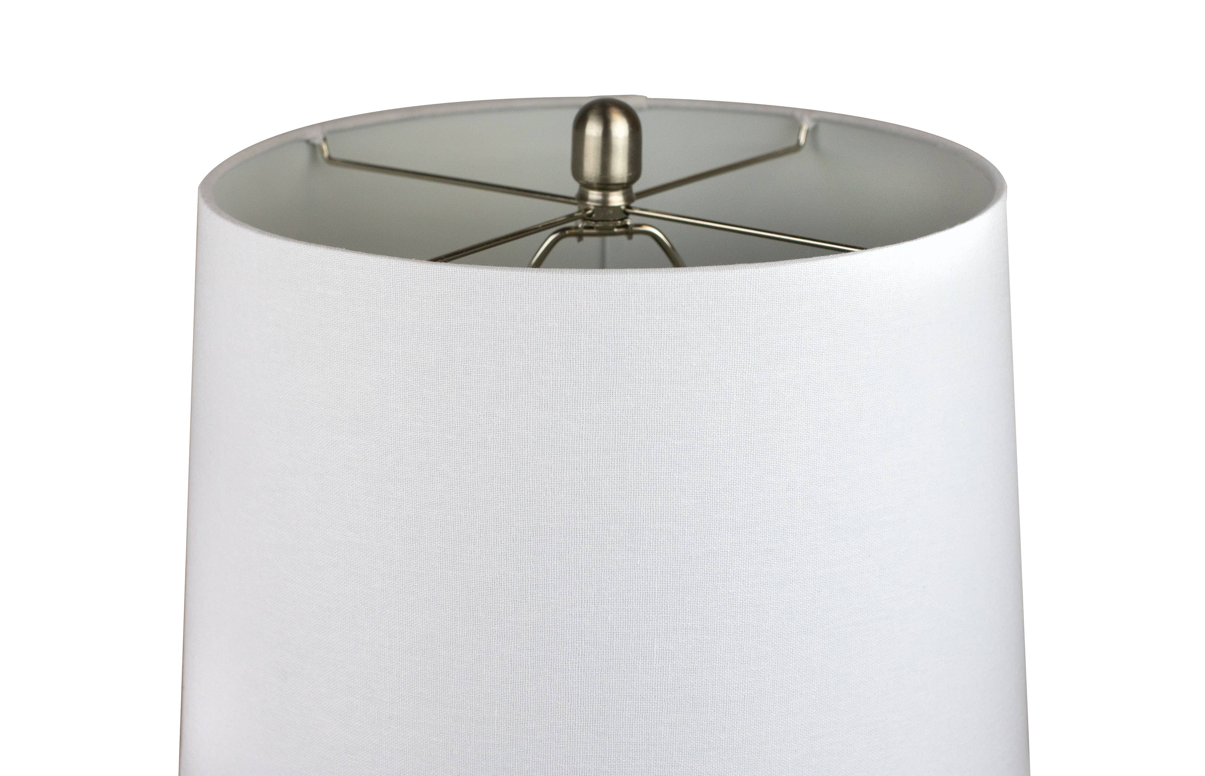 LumiSource and Grandview Gallery - Wholesale Accent/Desk Lamp - 29" Pebble Metal Table Lamps Teardrop Linen Shades (2PK)17