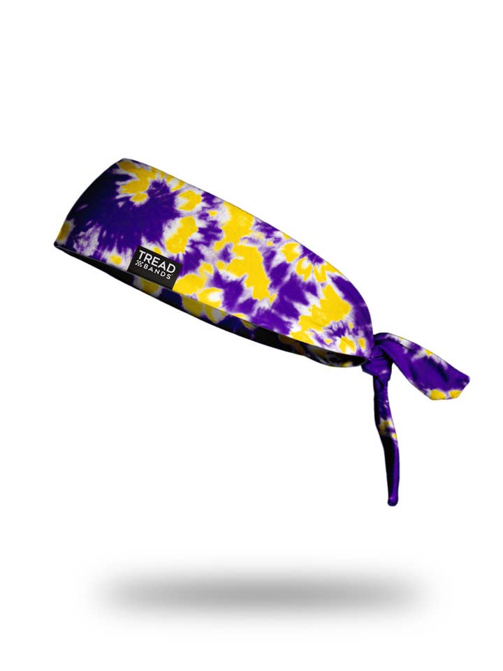 All-Terrain Tieback - Team Purple and Gold for wholesale by TreadBands