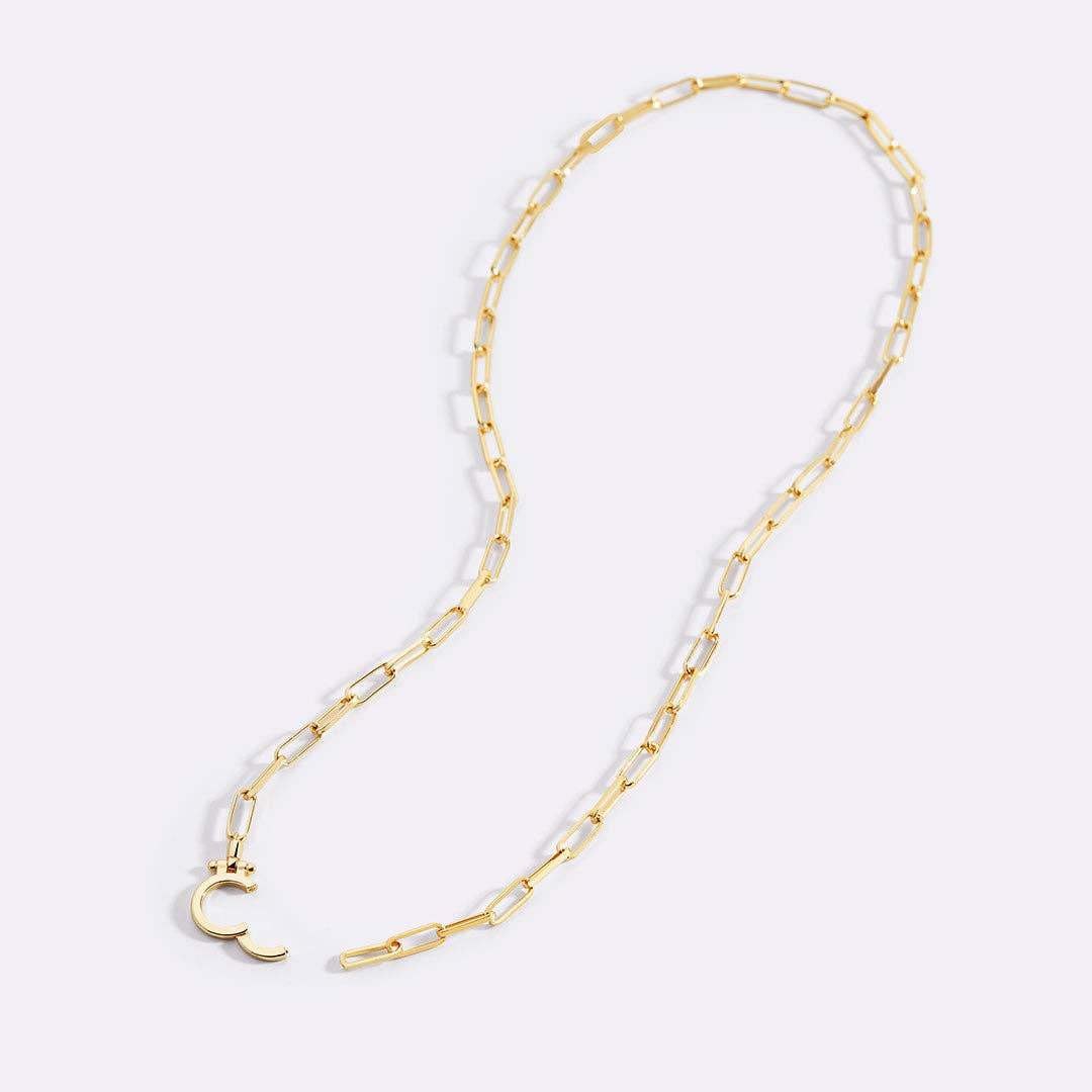 Mint & Lily - Wholesale Link & Chain Necklace - Mint Paperclip Necklace2