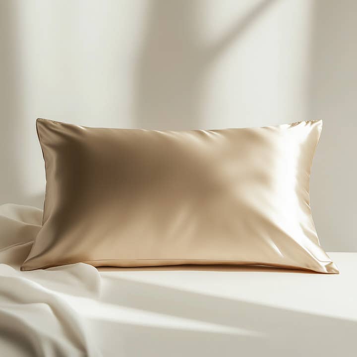 Sunday Silks - Wholesale Bedding Pillowcase/Sham - Silk Pillowcases Oat Milk King (Pack of 2)3