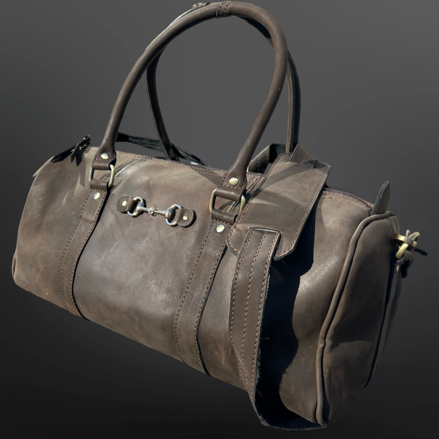 Westrian International - Wholesale Top Handle Bag - Women's - Equestrian Leather Duffel Bag Style Handbag Snaffle Bit 3