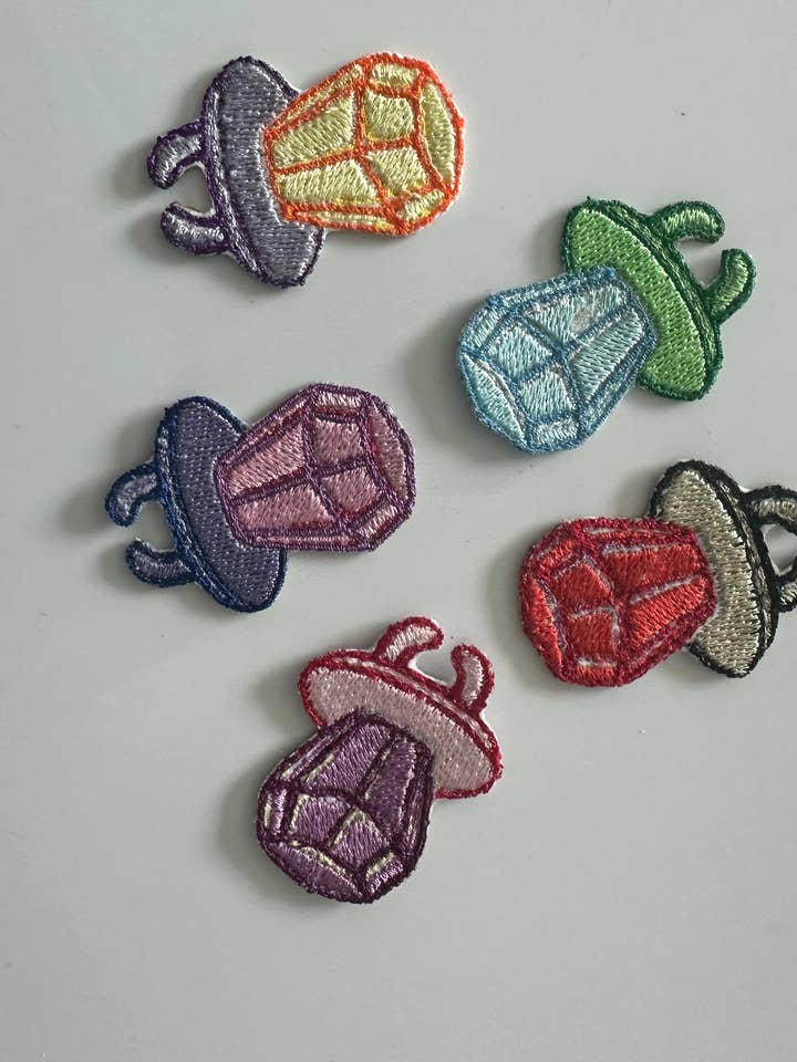 Ring Pop Patch Set of 5 for wholesale by Eric Hill Designs, LLC