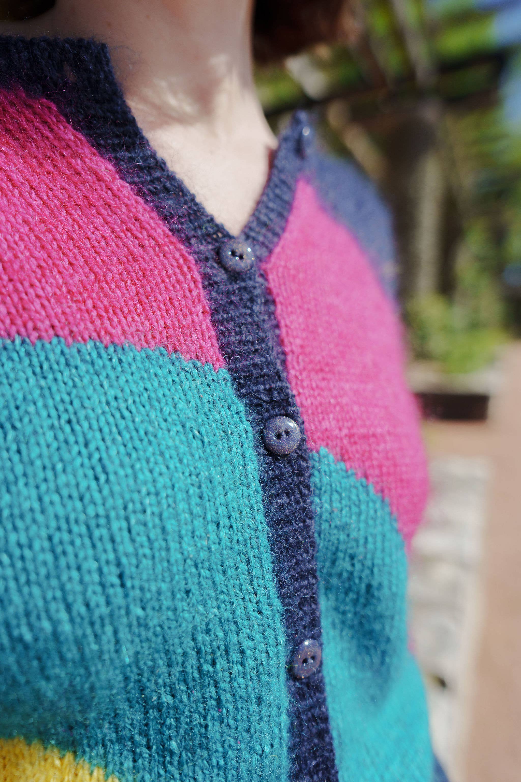 Lise Tailor – wholesale Knitting/Crochet Supplies – Knitting Pattern - Rainbow Cardigan9