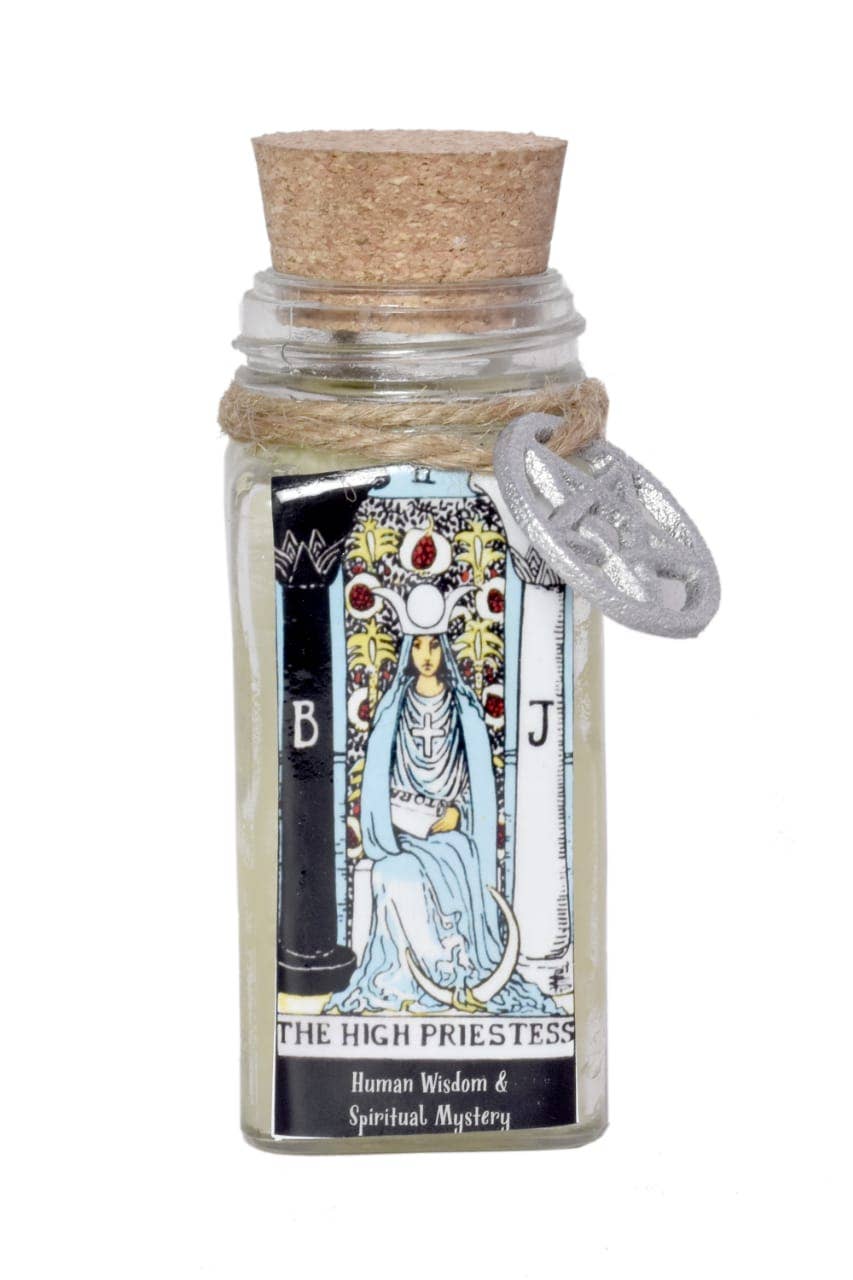 Designs by Deekay Inc. - Wholesale Jar/Filled Candle - Tarot Candle: The High Priestess (6 oz)0