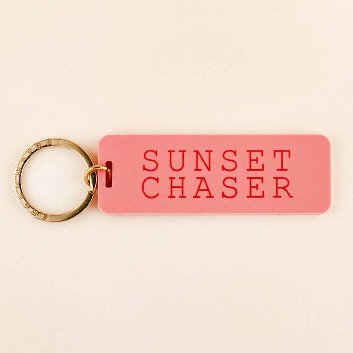 Llavero Rectangular Cazador de Atardeceres para venta al por mayor de Freshwater Curated Goods