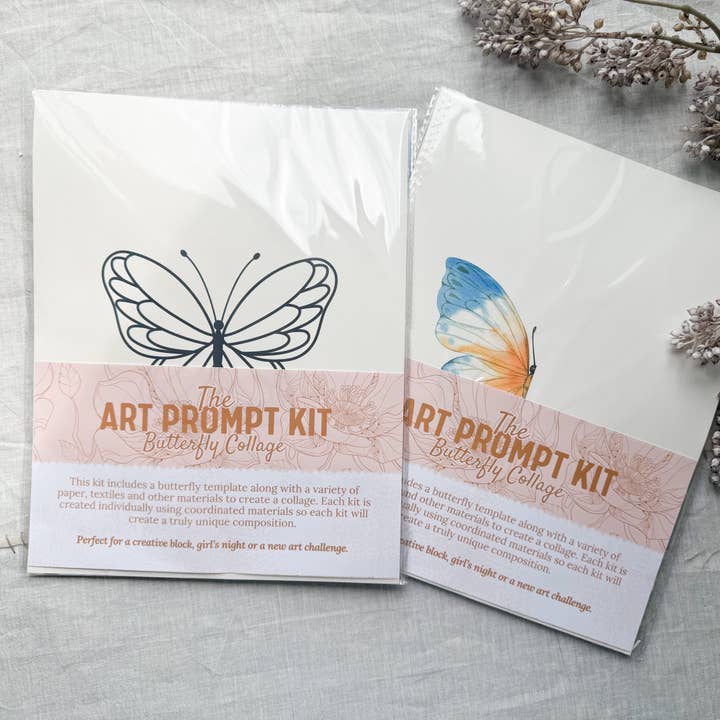 Art Prompt Kit- Butterfly for wholesale by A House of Books