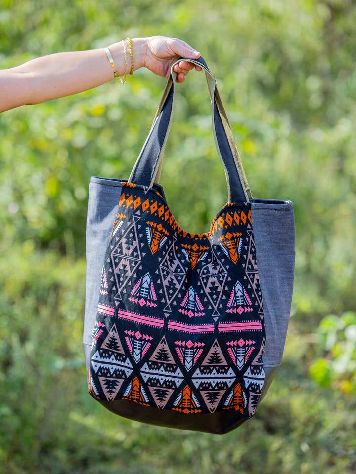 Explorer Tote Bag for wholesale by Grain of Rice Project