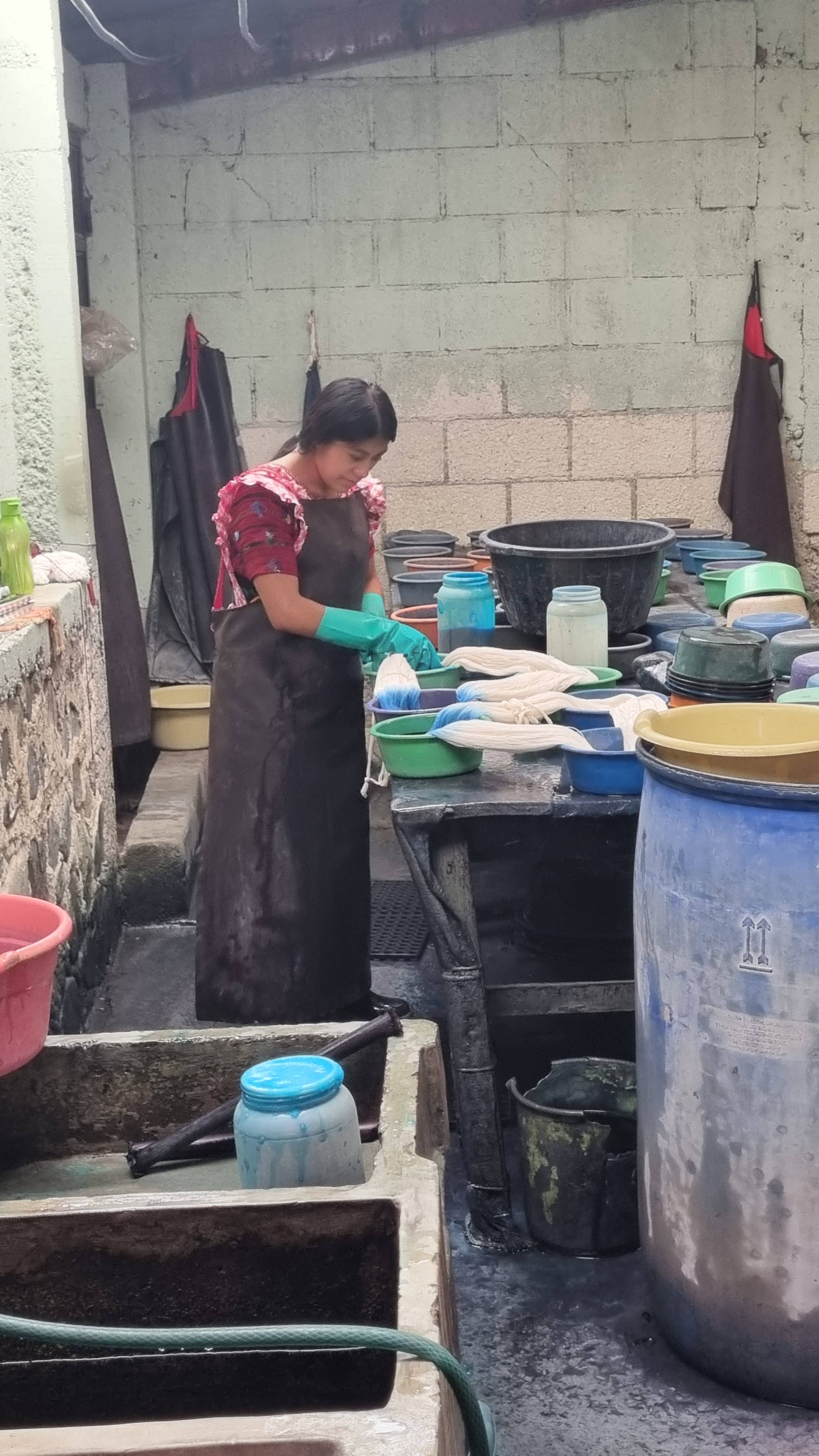 Achiote Guatemalan Goods - Wholesale Scarf - Women's - Handwoven bamboo fiber chenille scarf long7