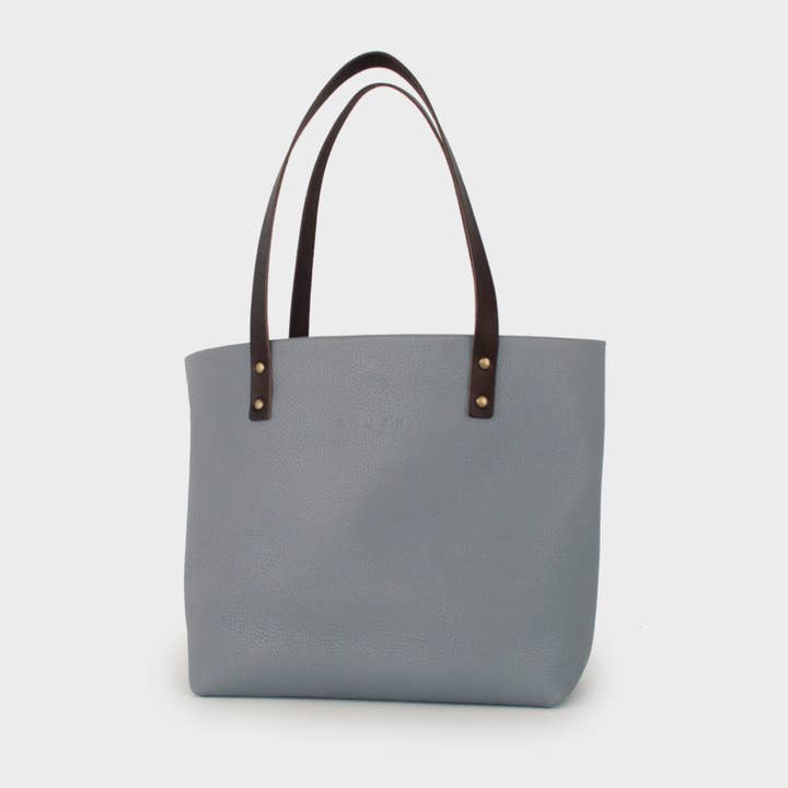 Handmade Tote Bag. Full Grain Leather Handbag. DINA for wholesale by CRUSH LEATHER GOODS