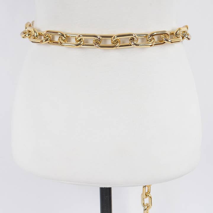 3AM BY H&D ACCESSORIES – Cinto - Mulher por atacado – Cinto de corrente Oversized Plus2