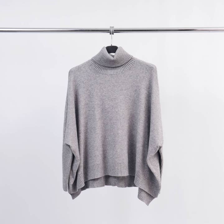 Cecile Wang - Wholesale Knit Sweater - Women's - DSY9238 oversized turtleneck sweater
